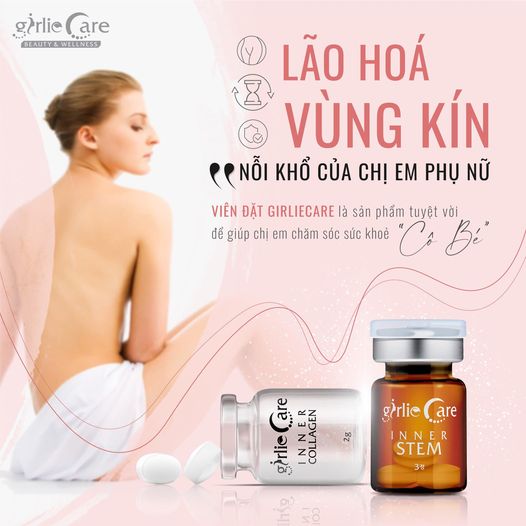 Viên đặt cải thiện lão hóavùng kín Girlie Care